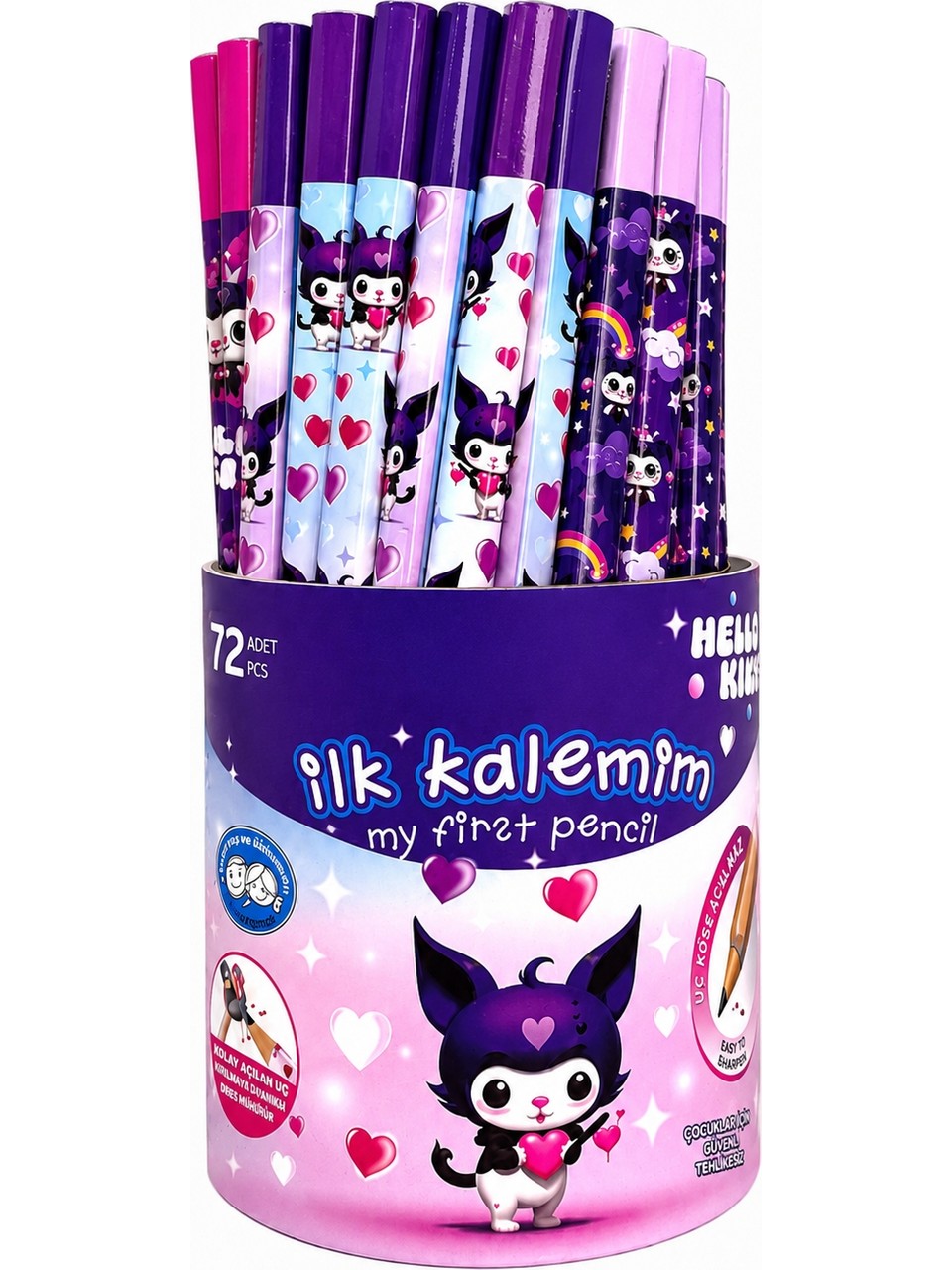 FATİH JUMBO BAŞLANGIÇ KALEMİ HELLO KİDS  *48