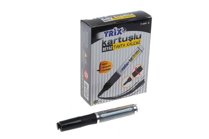 TRİX KARTUŞLU TAHTA KALEMİ MAVİ *12