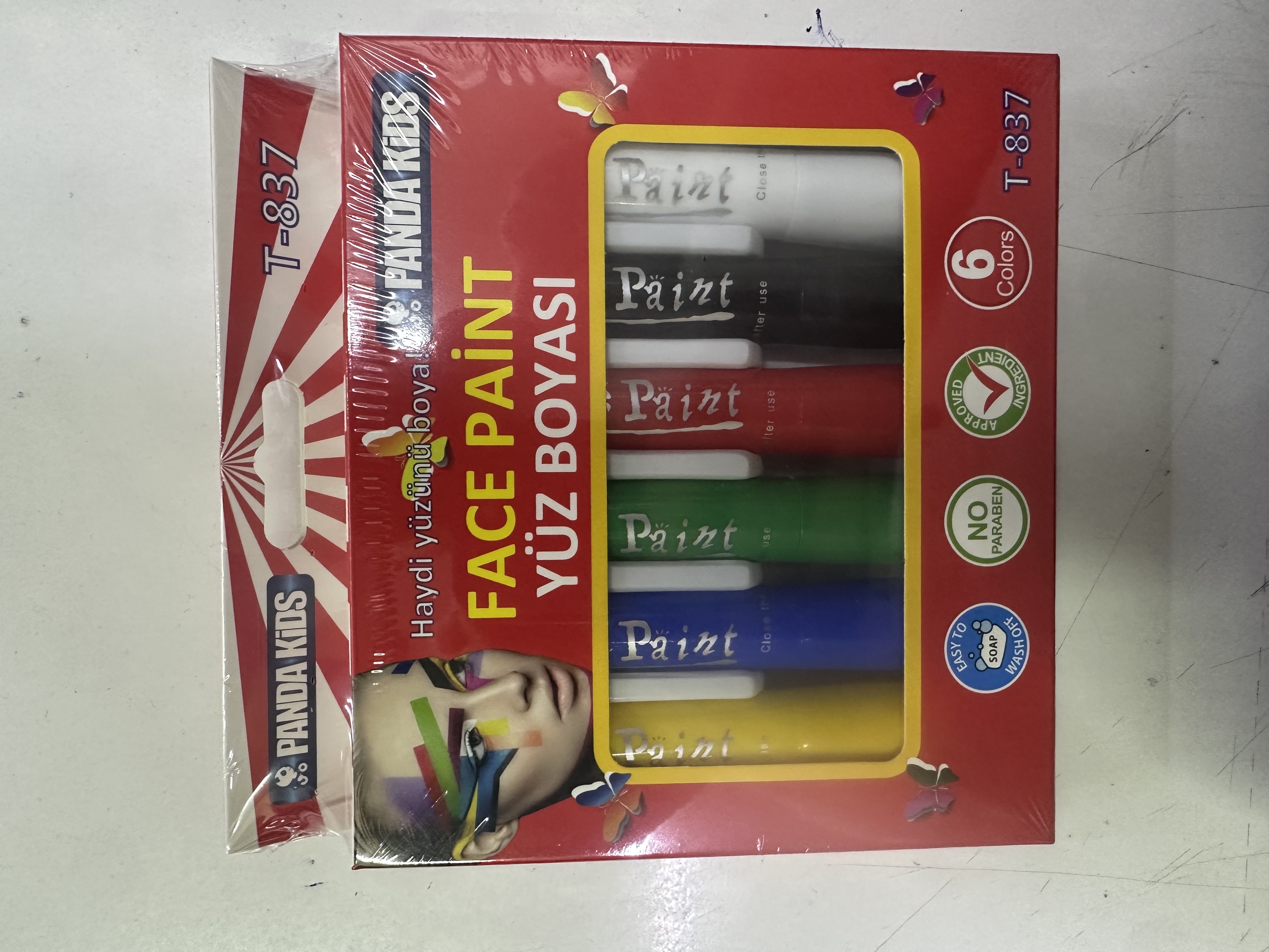 TRİX PANDA KİDS YÜZ BOYASI *10