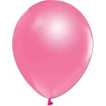 GEMAR METALİK PEMBE BALON *100