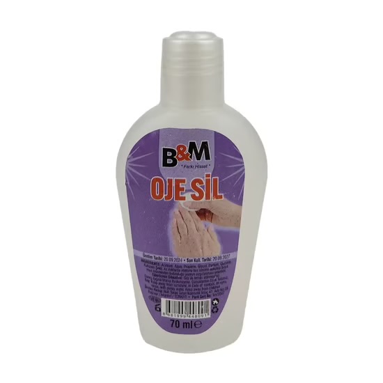 BM ASETON ŞEFFAF 60ML *24
