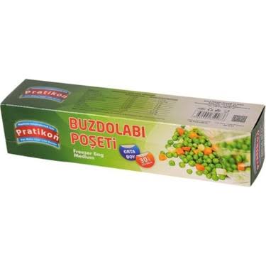 PRATİKON BUZDOLABI POŞET ORTA *100