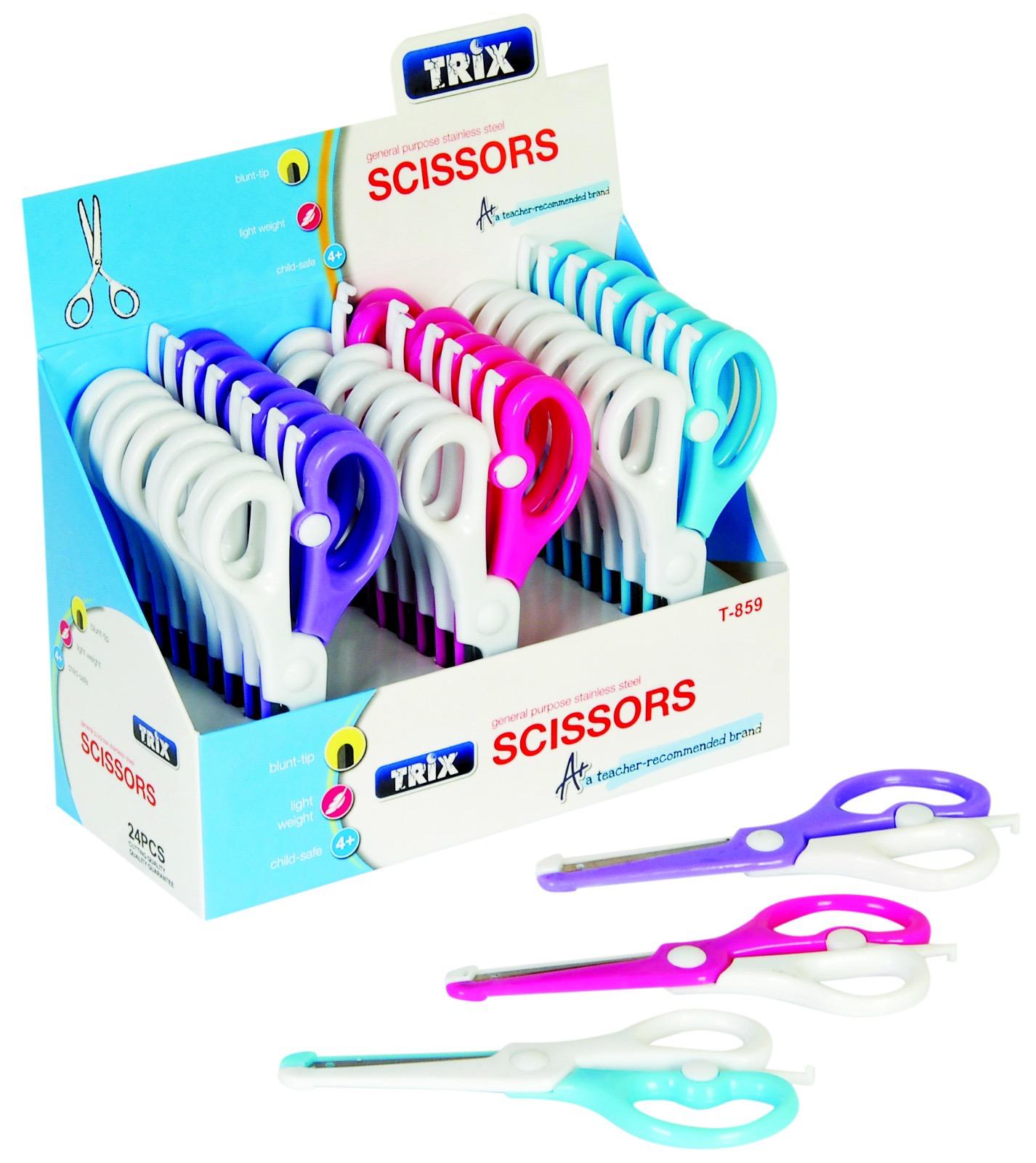 TRİX KORUMALI OKUL MAKASI *24