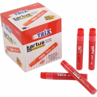 TRİX TAHTA KALEMİ KARTUŞU KIRMIZI *36