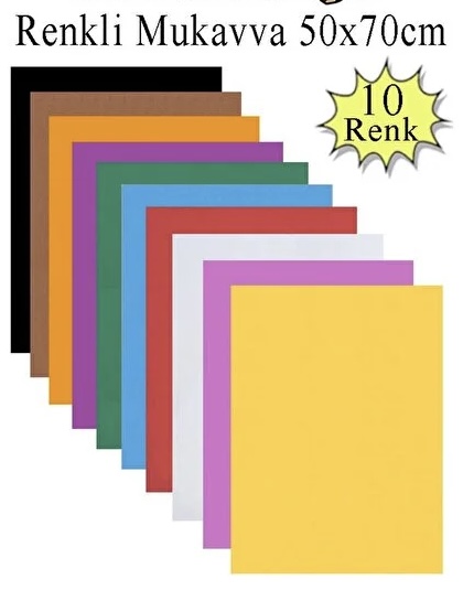 50X70 RENKLİ MUKAVA *18