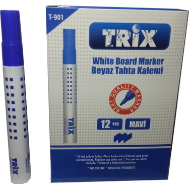 TRİX TAHTA KALEMİ MAVİ *12