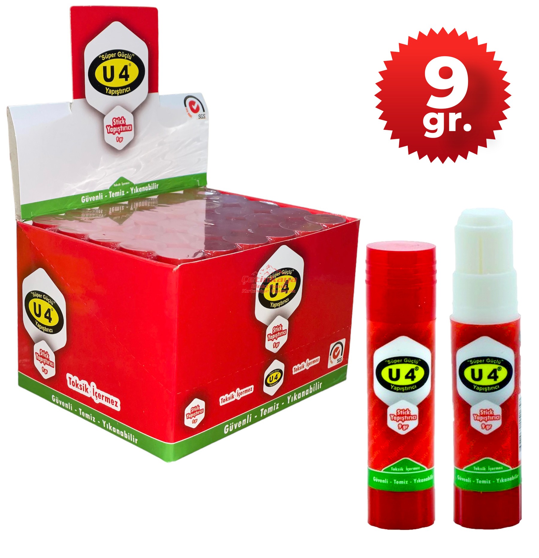 U-4 STİCK YAPIŞTIRICI 9GR *30