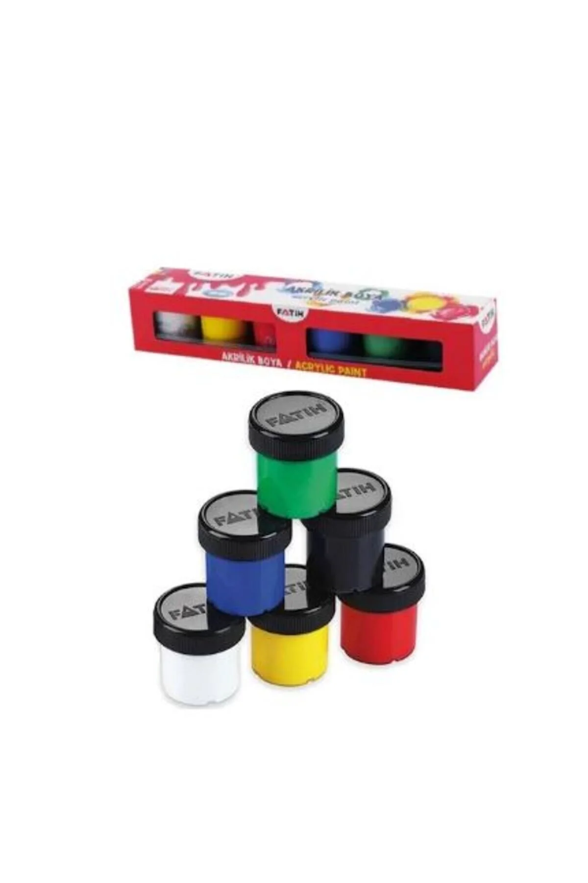 FATİH AKRİLİK BOYA 6 RENK 25ML
