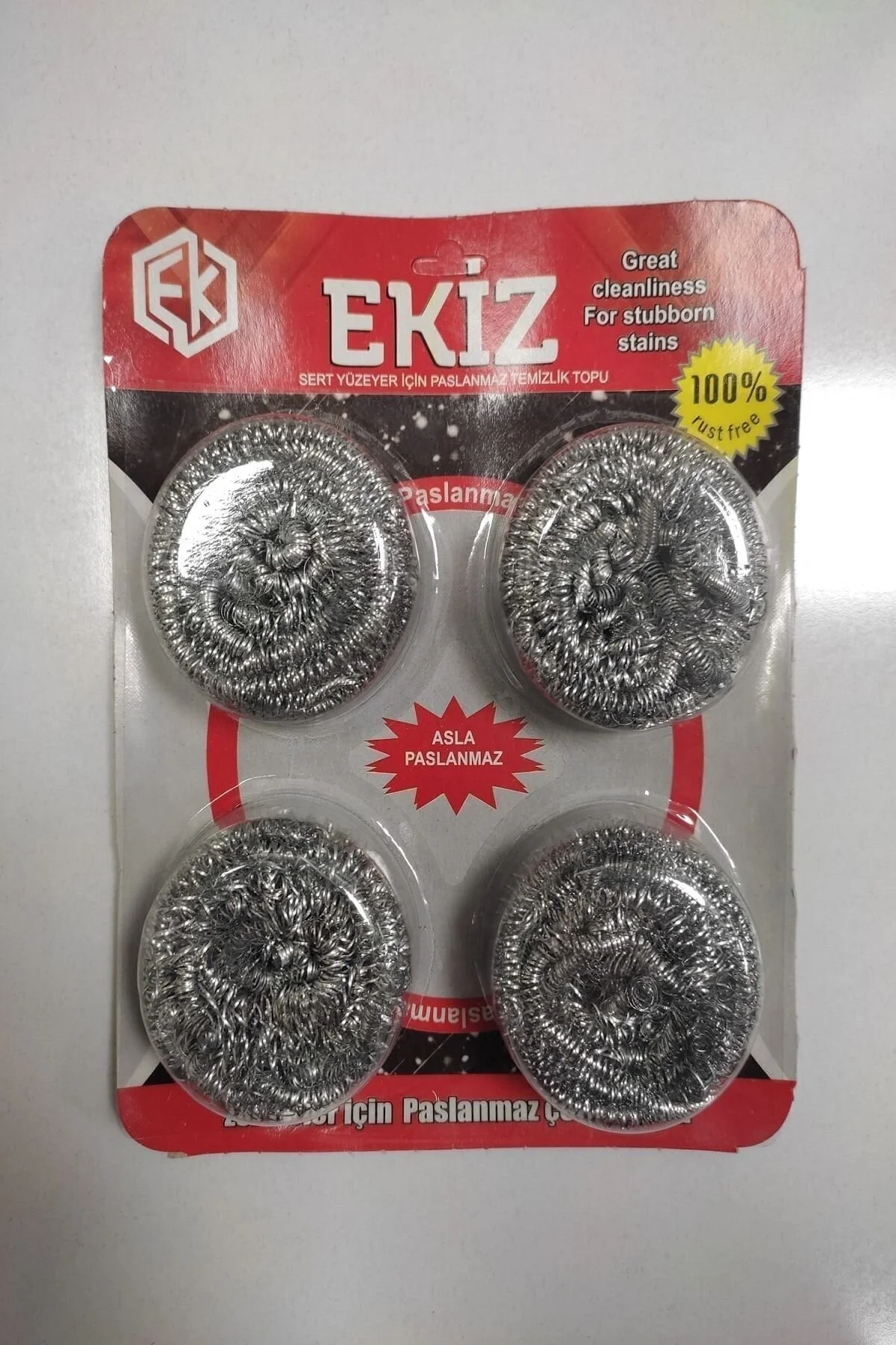 BULAŞIK TELİ 4LÜ KARTELA