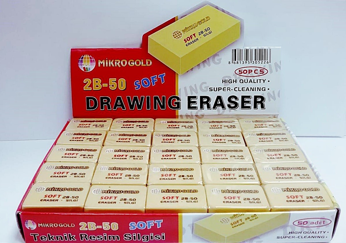 MİKROGOLD SİLGİ 50Lİ