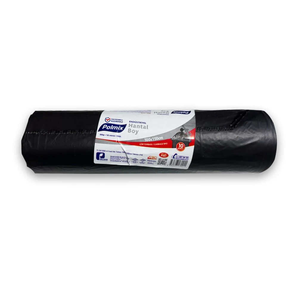 POLMİX END. HANTAL 800GR ÇÖP POŞET 100X150 *10