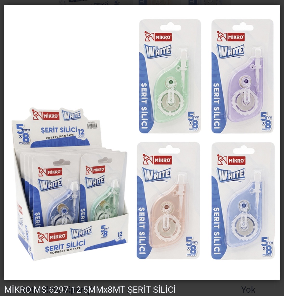 MİKRO ŞERİT DAKSİL MS-6297 *12