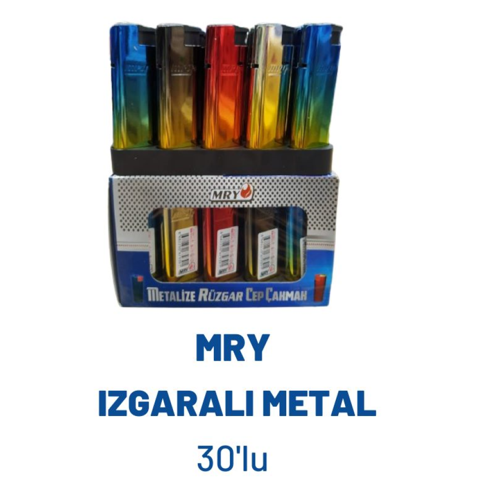 MRY METAL RÜZGAR ÇAKMAK *30