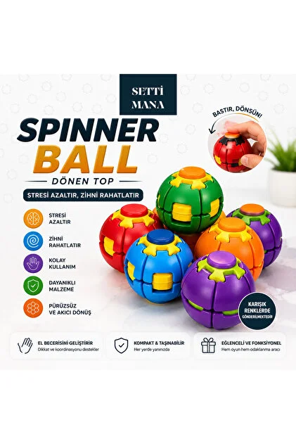 SPİNNER BALL STRES TOP *24