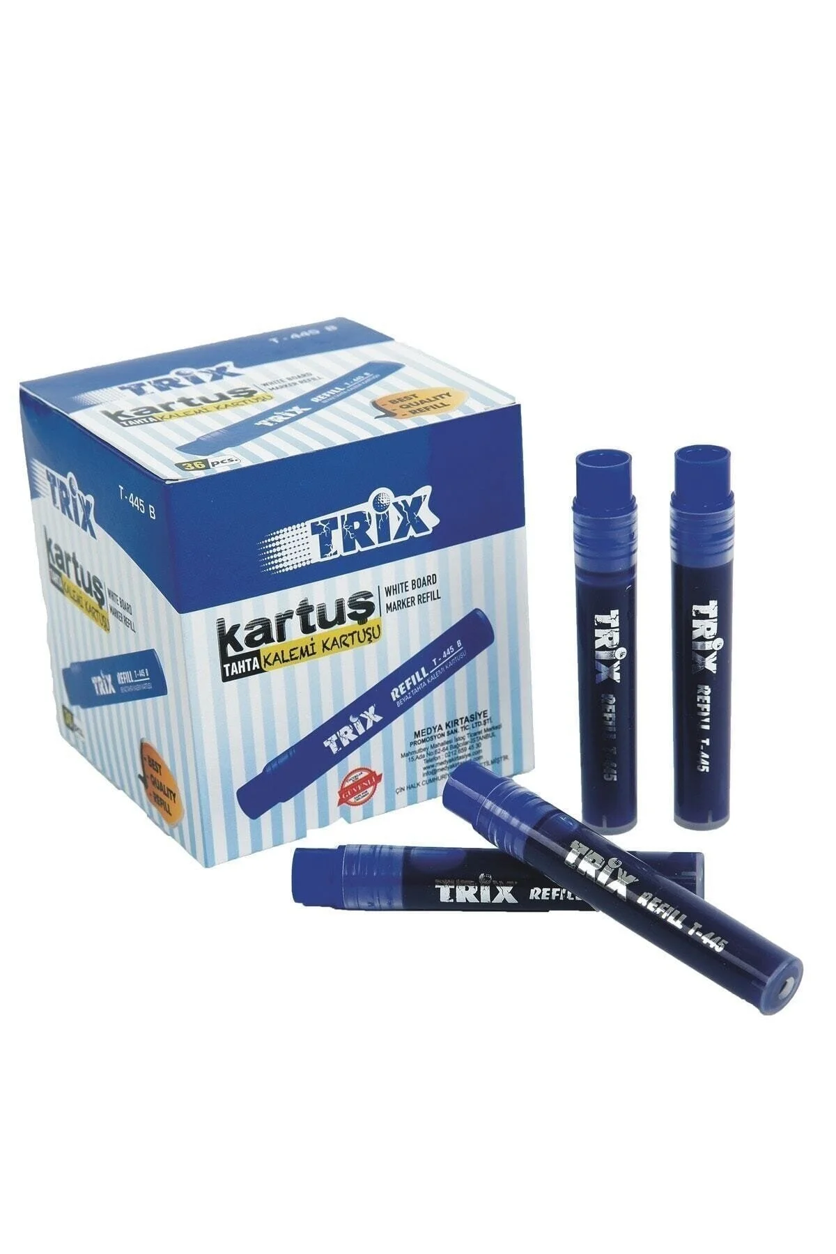 TRİX TAHTA KALEMİ KARTUŞU MAVİ *36