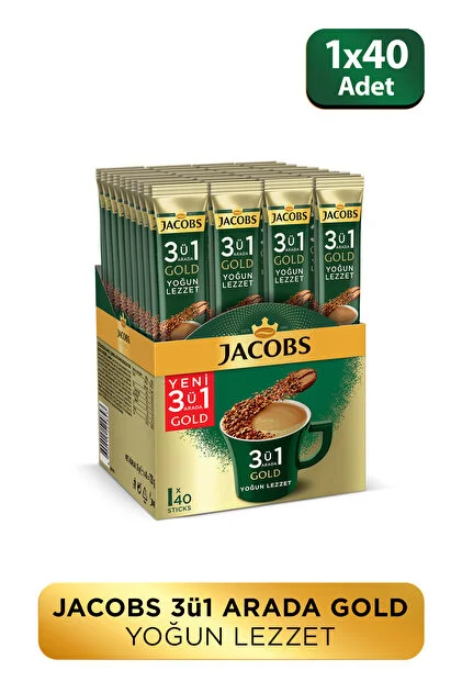 JACOBS YOĞUN KAHVE 40LI