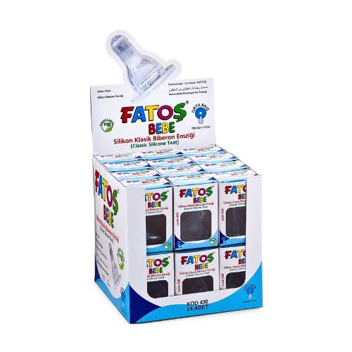 FATOŞ SİLİKON BİBERON EMZİĞİ *24