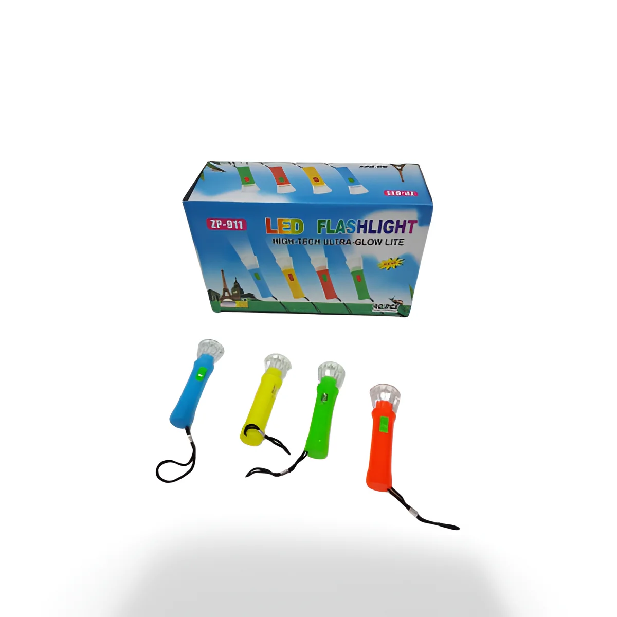 LEDFLASH EL FENERİ ZP-911 *40