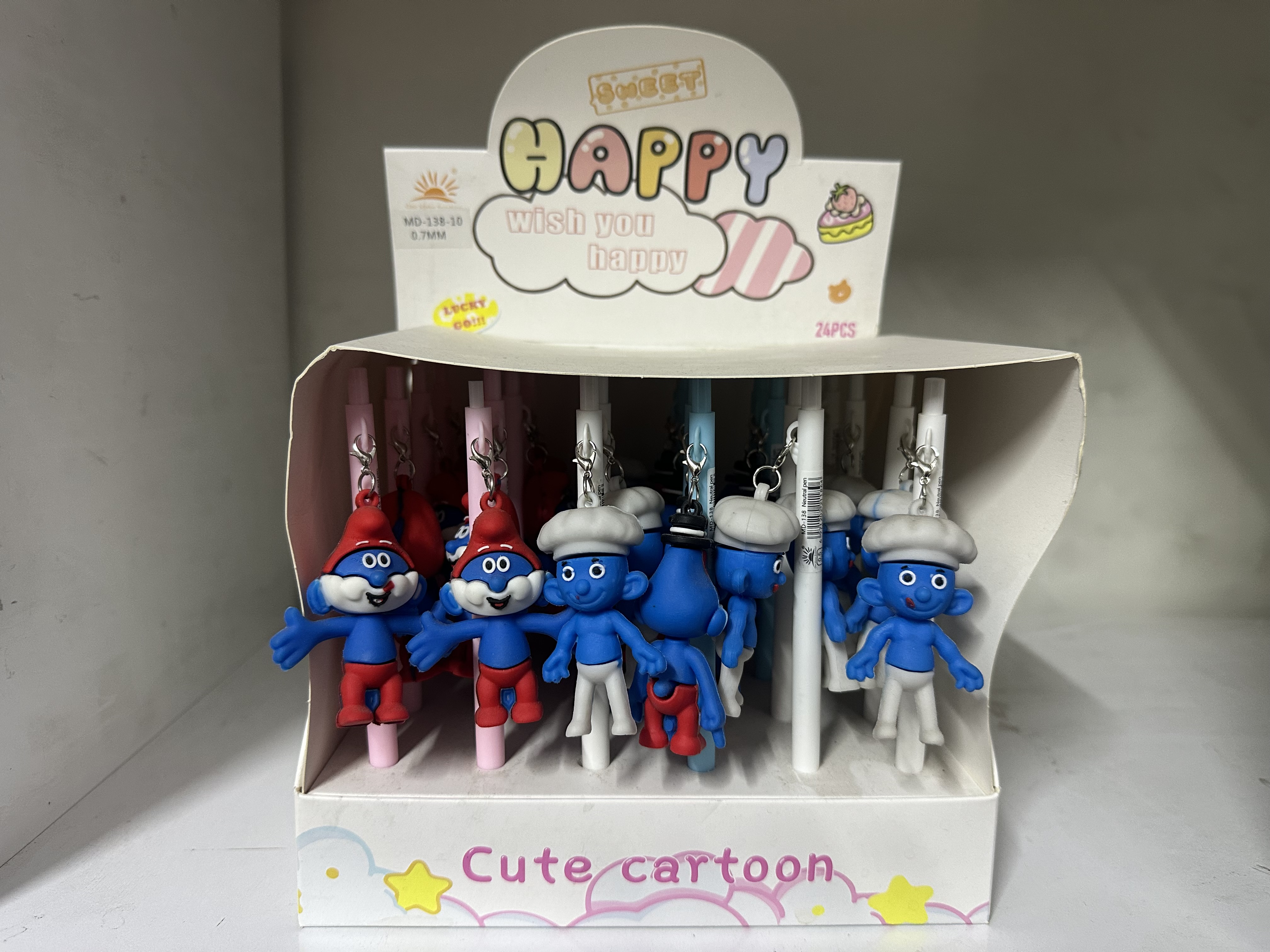 ŞİRİNLER BAŞLIKLI VERSATİL KALEM 07MM *24