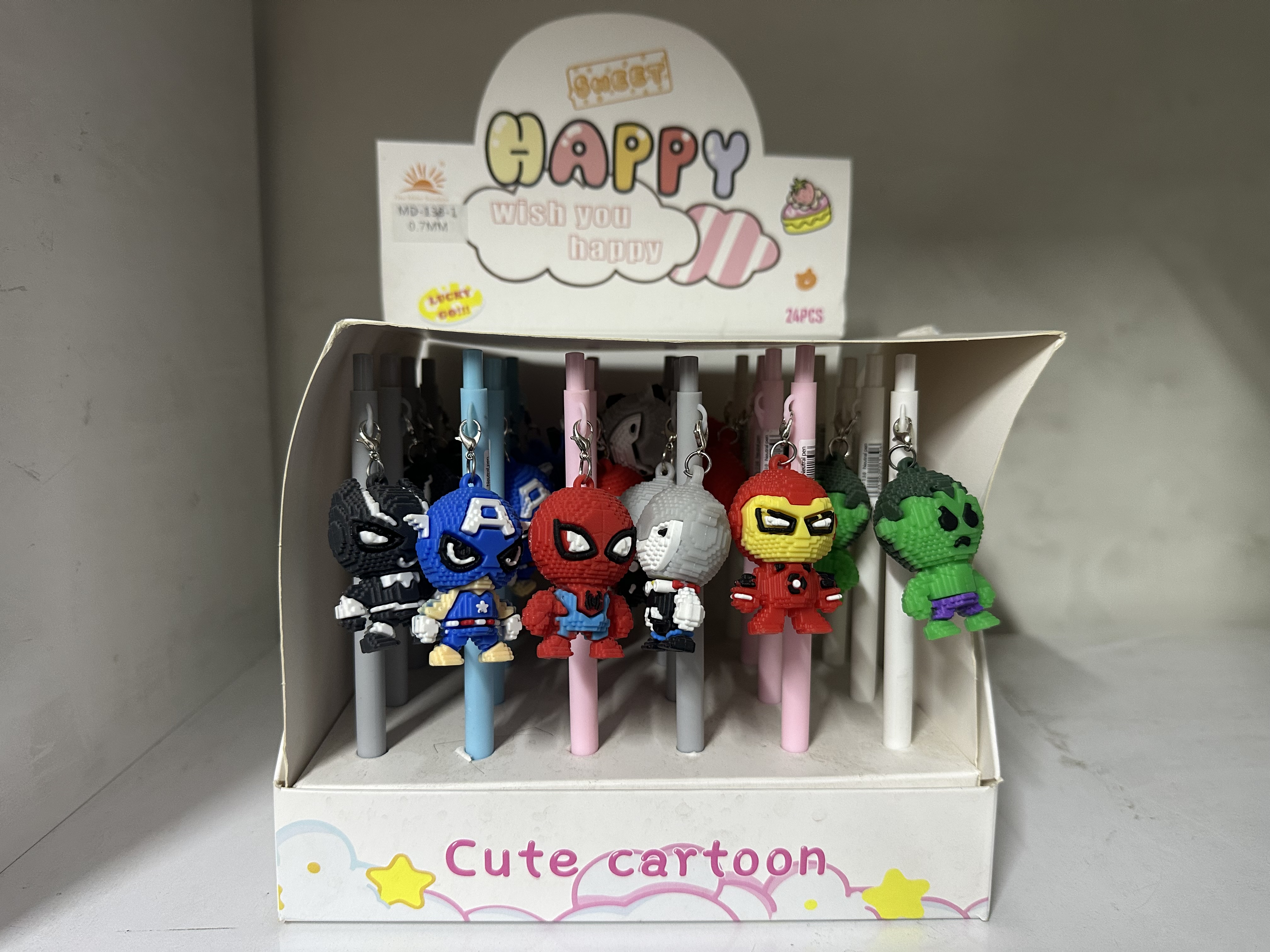 SÜPER KAHRAMANLAR VERSATİL KALEM 07MM *24