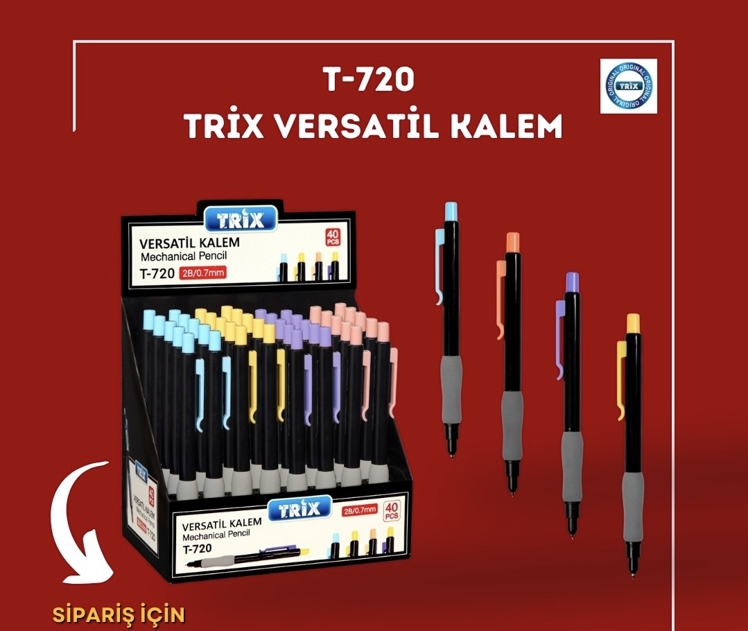 TRİX VERSATİL KALEM 07MM T-720 *40