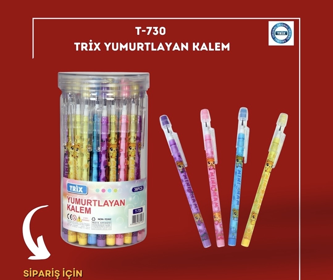 TRİX YUMURTLAYAN KALEM T730 *36
