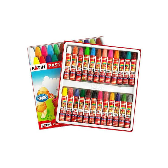 FATİH PASTEL BOYA 24 RENK KİNG SİZE