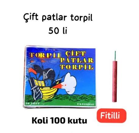 ÇİFT PATLAR TORPİL  50Lİ