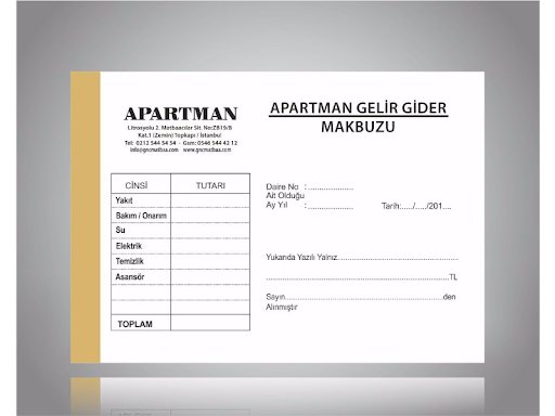APARTMAN MAKBUZU *12