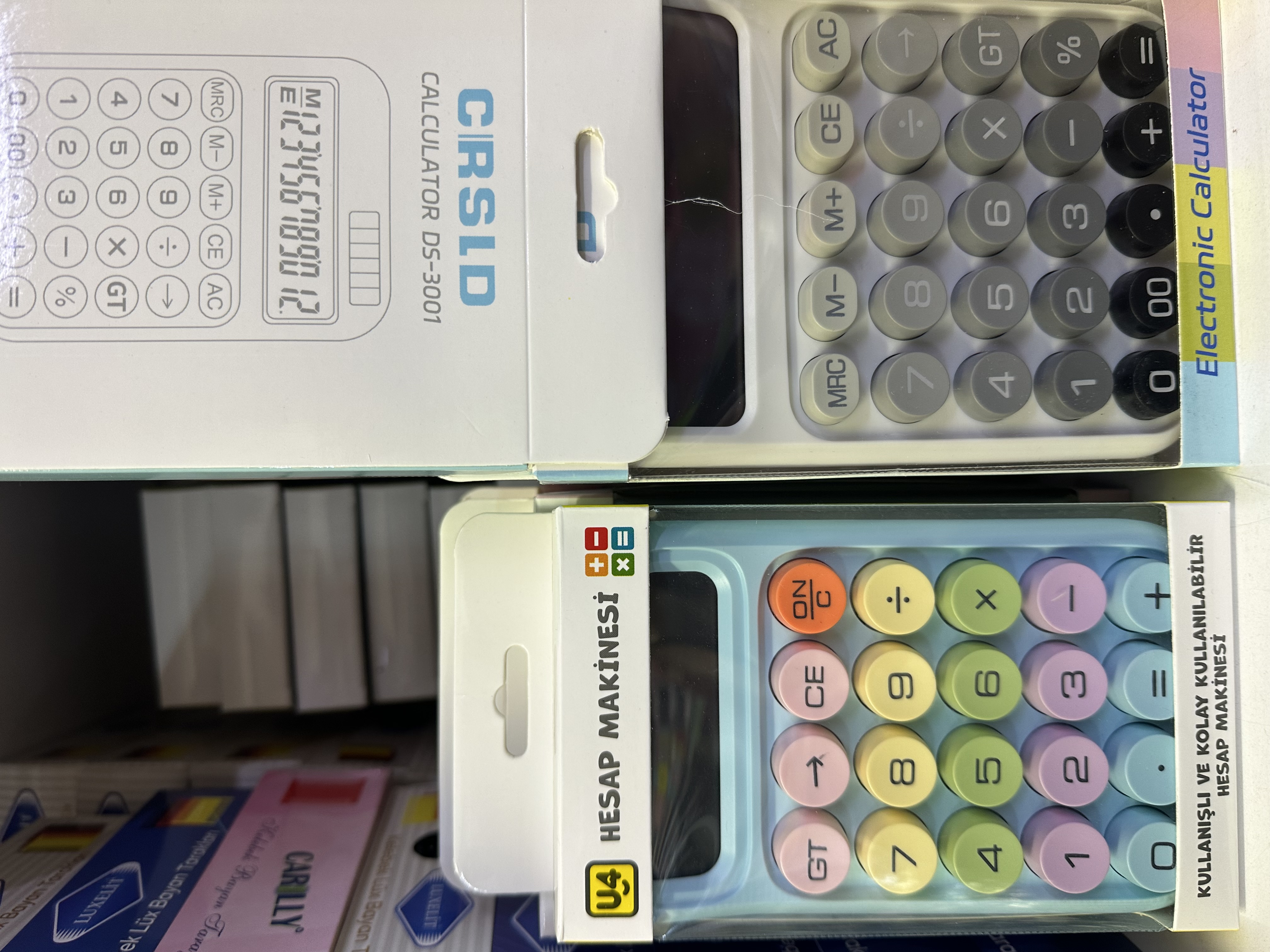 TGB RENKLİ HESAP MAKİNASI TGB-8268