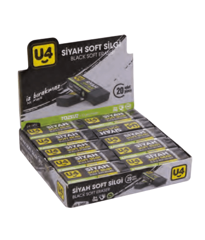 U-4 SİLGİ SİYAH *24