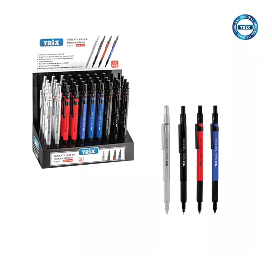 TRİX METAL MECHANİCAL VERSETİL KALEM T-450 *40