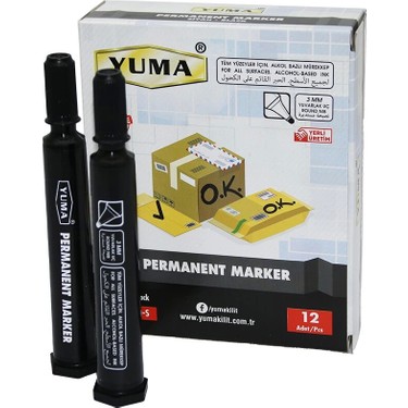 YUMA KOLİ KALEMİ SİYAH *12