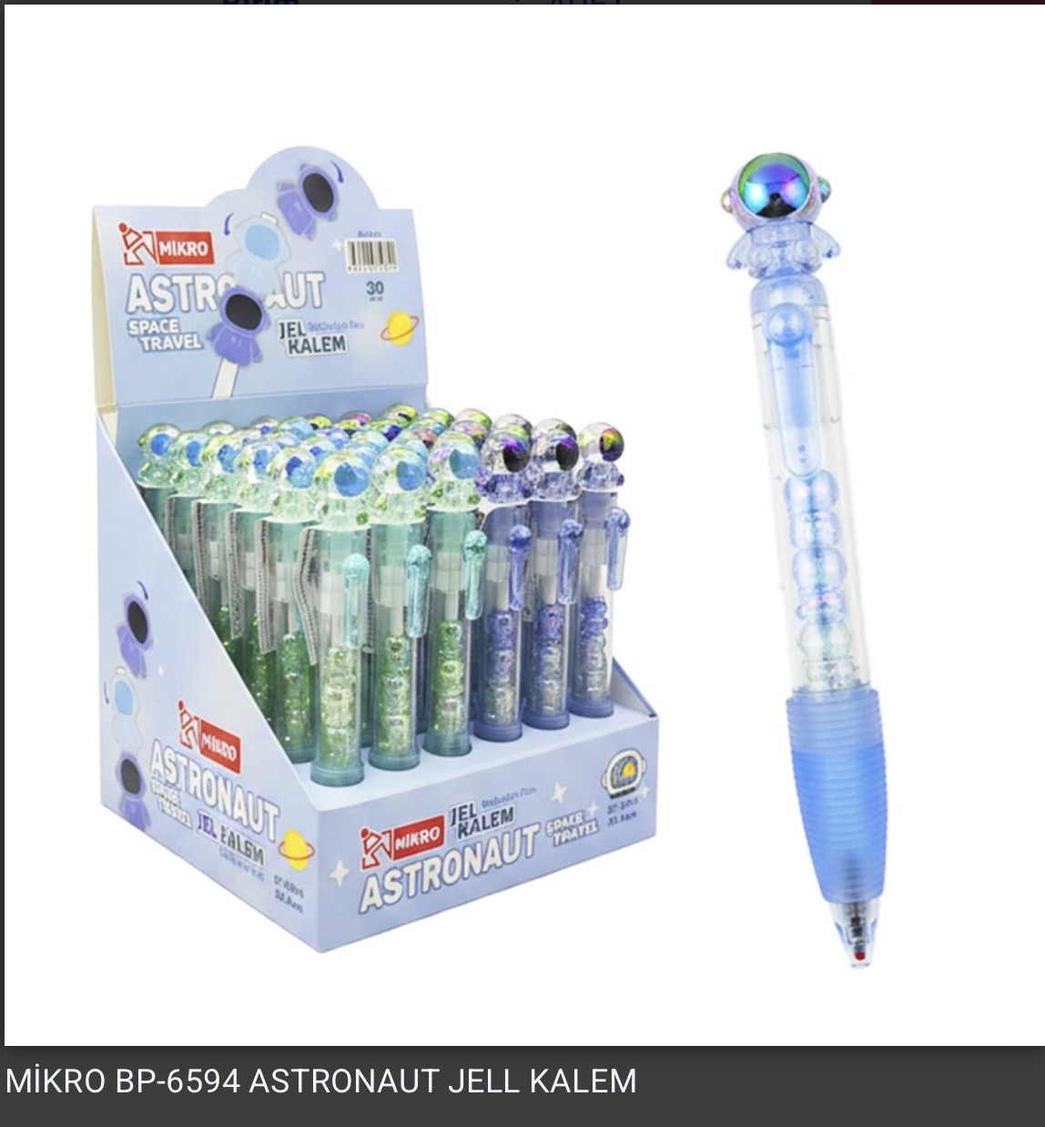 MİKRO ASTRONOT JEL KALEM BP-6594 *36