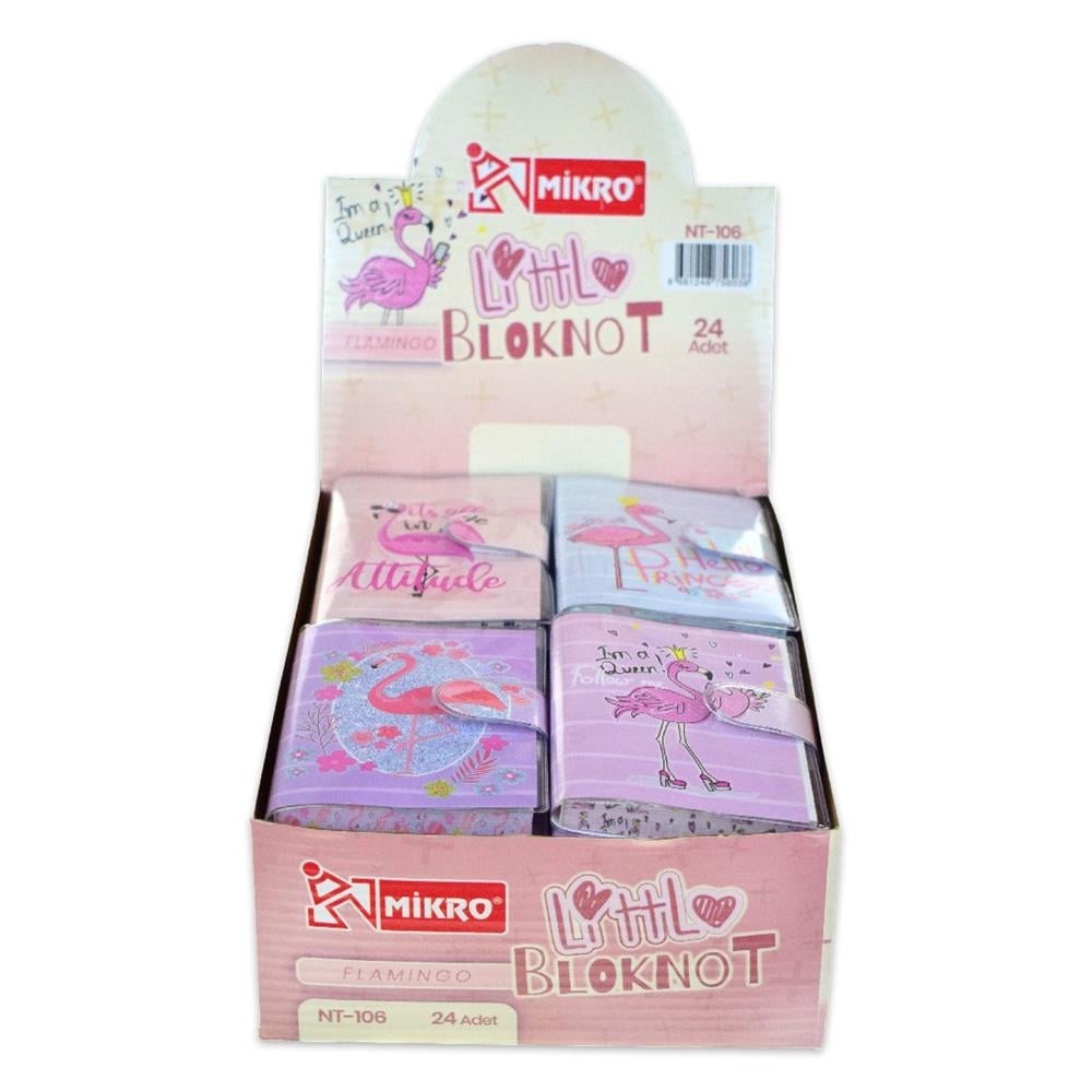 MİKRO NT-106 FLAMİNGO NOT DEFTER *24