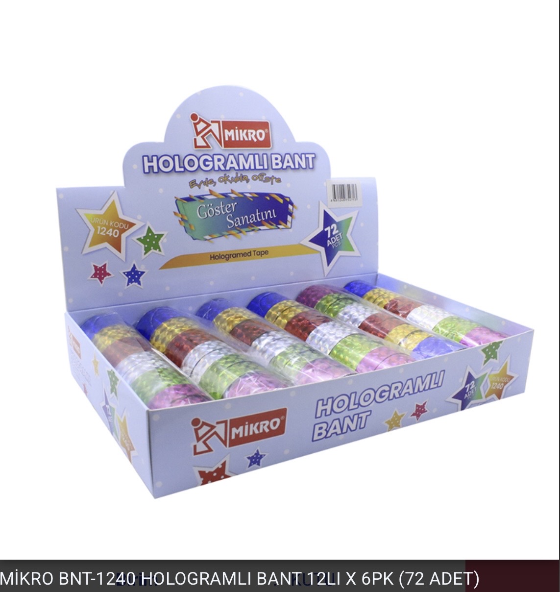 MİKRO HOLOGRAMLI BANT *72