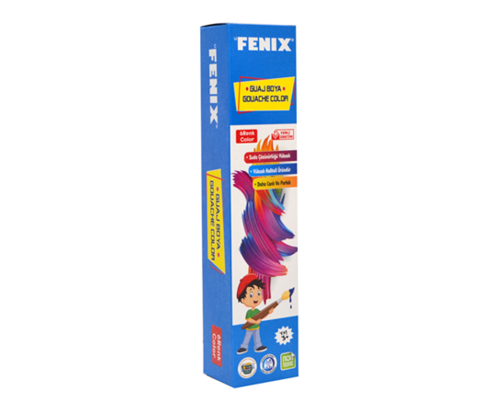 FENİX GUAJ BOYA 6 RENK 25ML