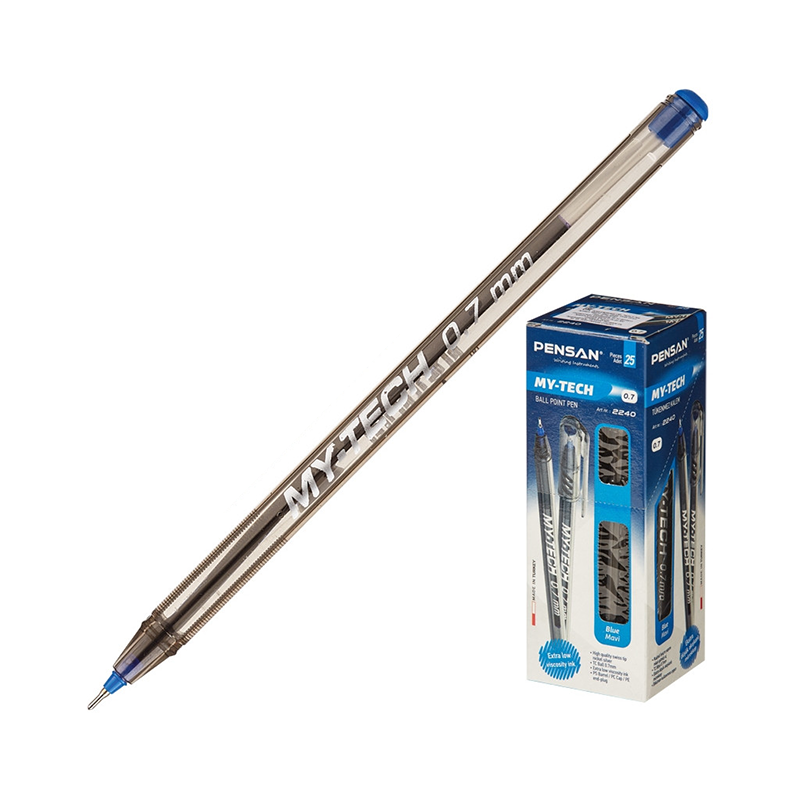 PENSAN MY-TECH TÜKENMEZ KALEM MAVİ *25