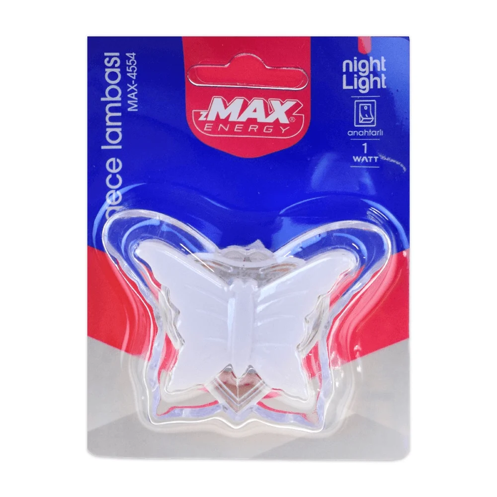 ZMAX ENERGY GECE LAMBASI KELEBEK KRİSTAL *240