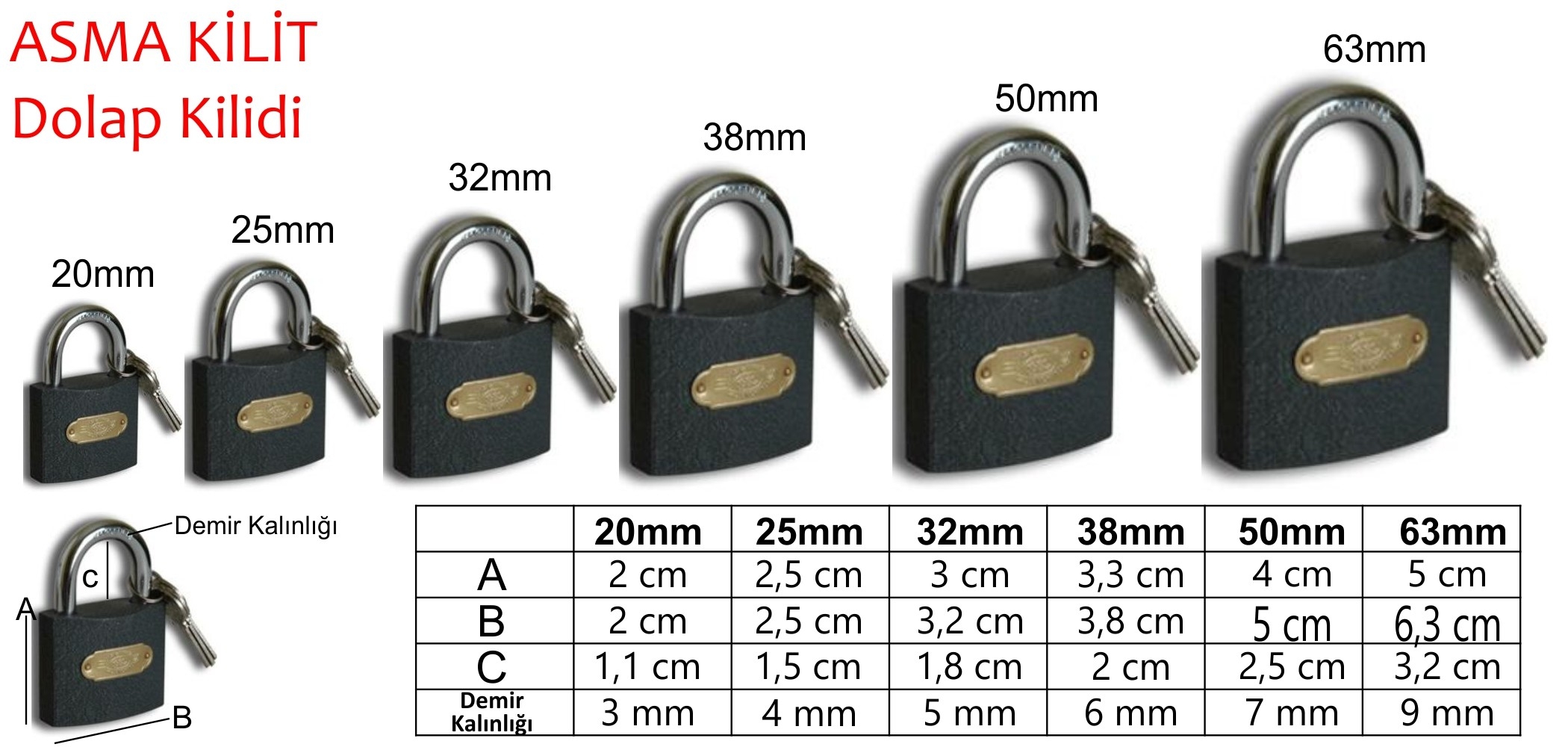 ASMA KİLİT NO63 GRİ *6