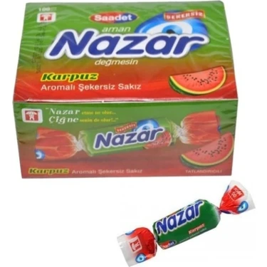 NAZAR TEKLİ SAKIZ KARPUZ *100