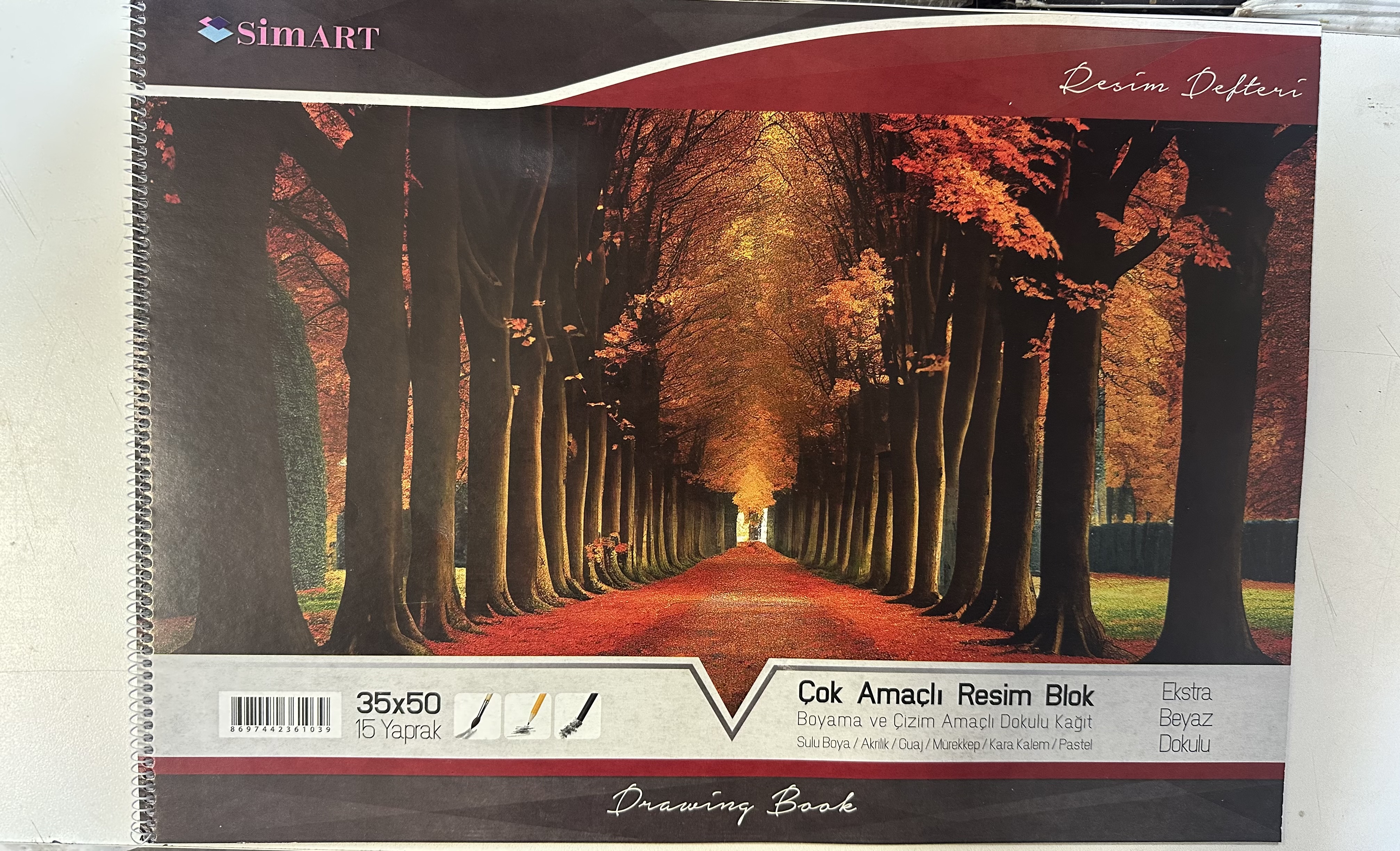 UMUT RESİM DEFTER 35X50 15YP *6