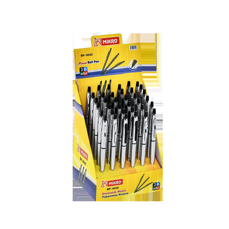 MİKRO METAL TÜKENMEZ KALEM BP-902C *36