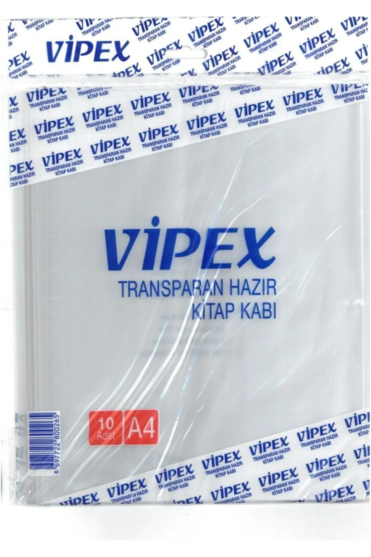 TGB HAZIR KİTAP KABI ŞEFFAF 10LU *25