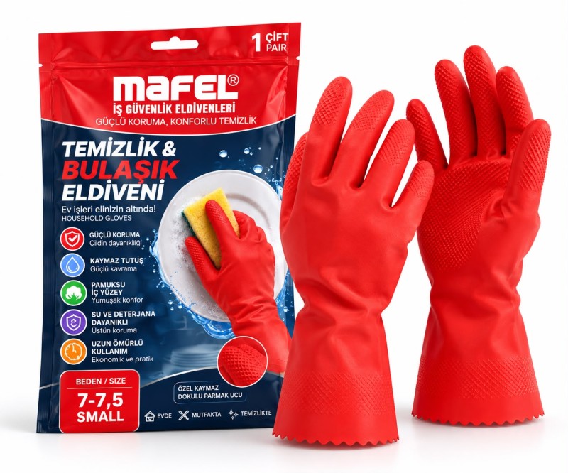 MAFEL BULAŞIK ELDİVENİ M BEDEN *30
