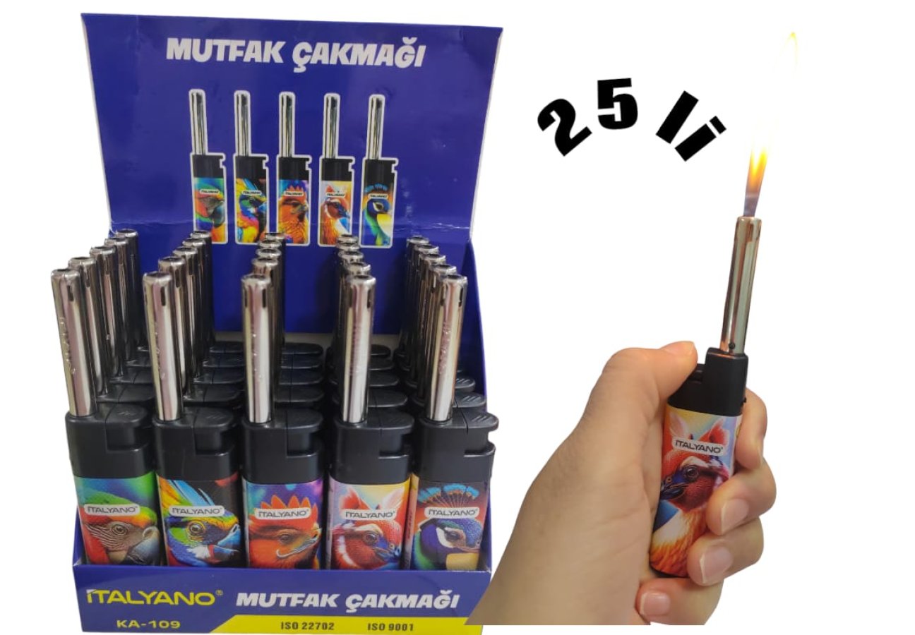 İTALYANO KISA MUTFAK ÇAKMAK KA-109 *25