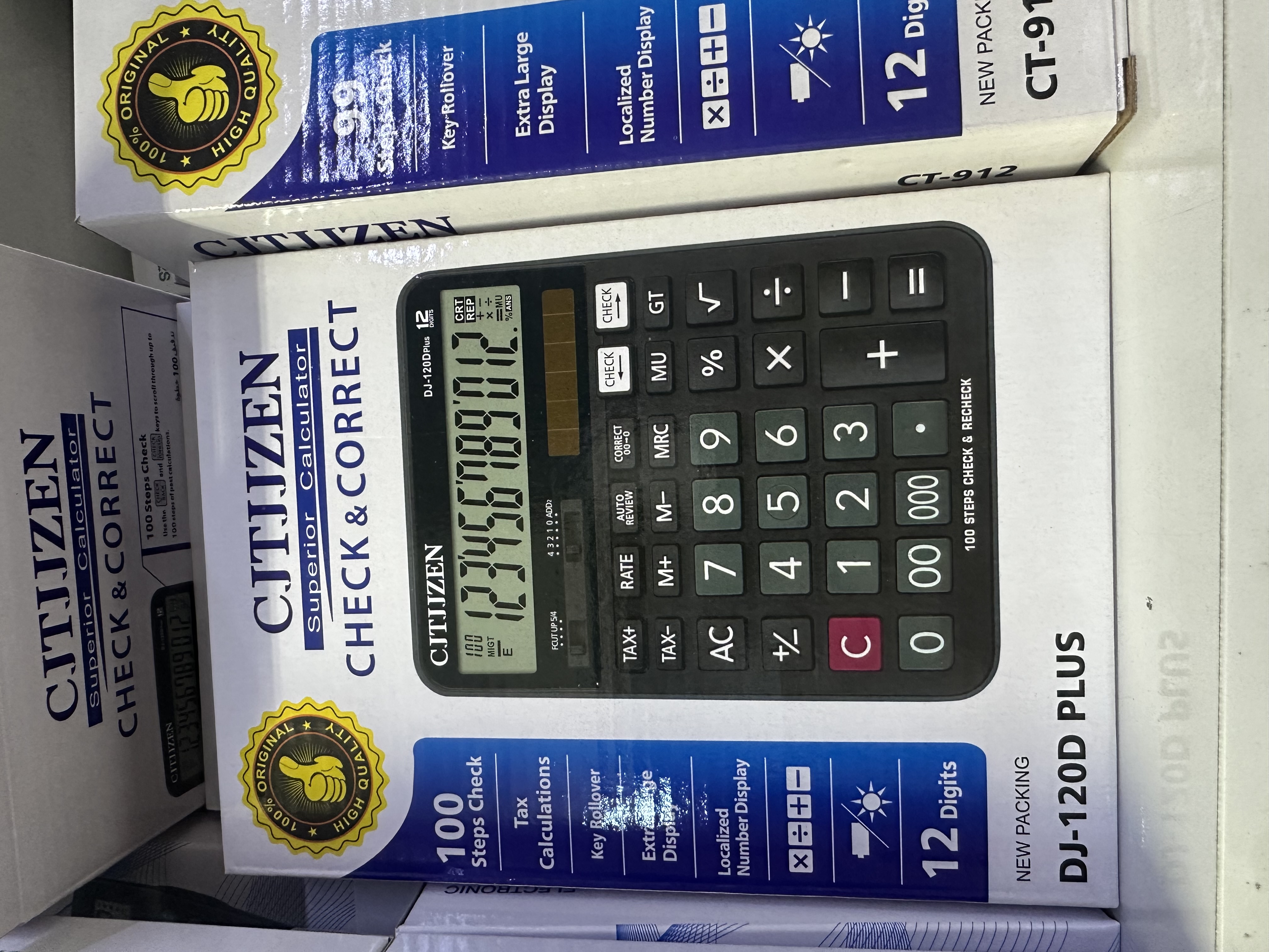 HESAP MAKİNASI 120D PLUS