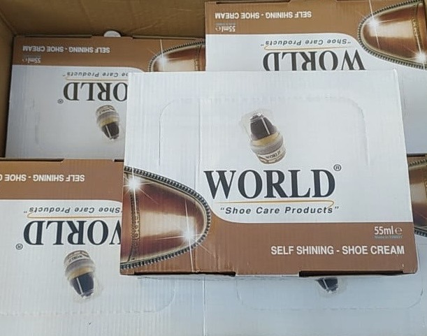 WORLD AYAKKABI BOYA 55ML KAHVE *12