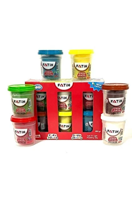 FATİH OYUN HAMURU 6 RENK 600GR *36