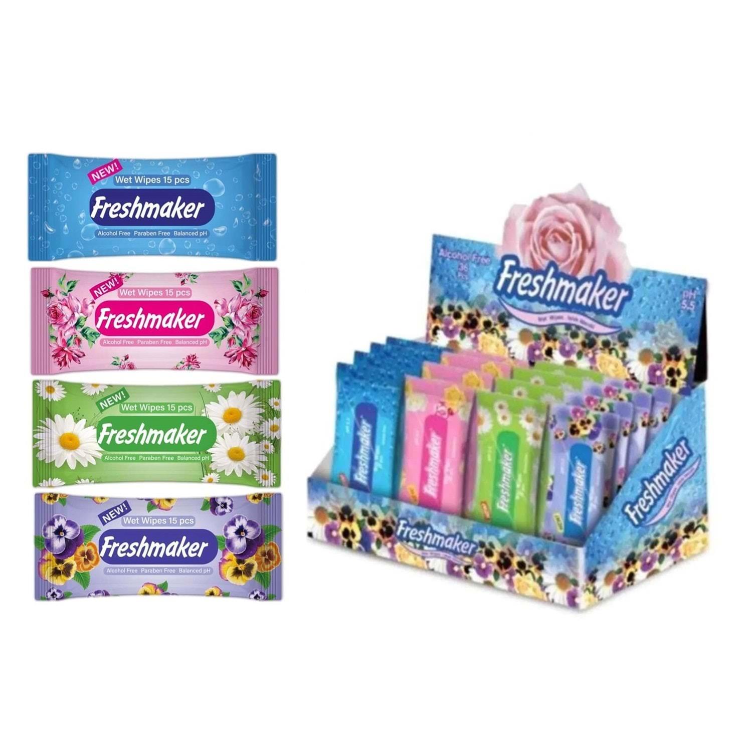 FRESHMAKER ISLAK CEP MENDİL *36